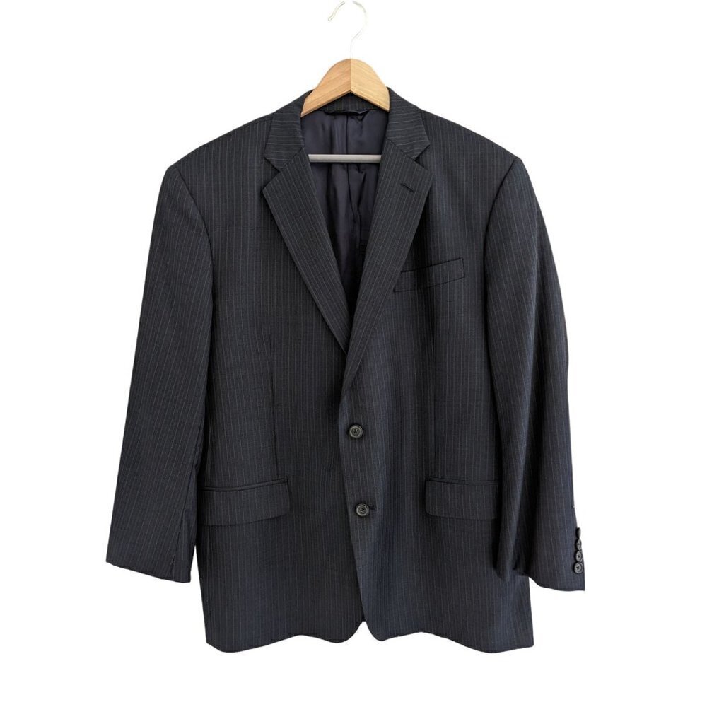 Brooks Brothers Madison Fit Saxxon Wool 1818 Suit Jacket Blazer 45r